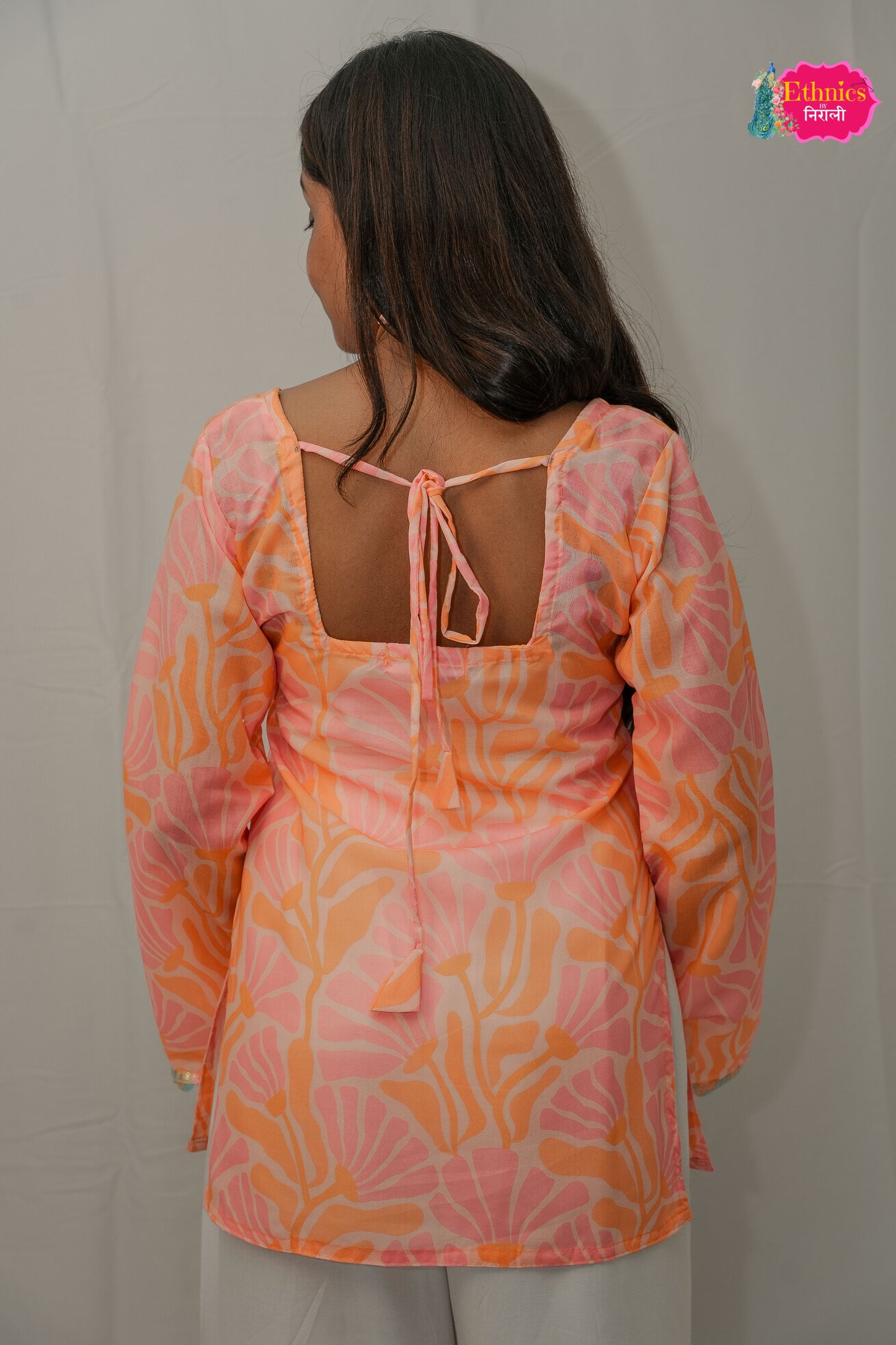 Spring Bell Sleeves Kurti