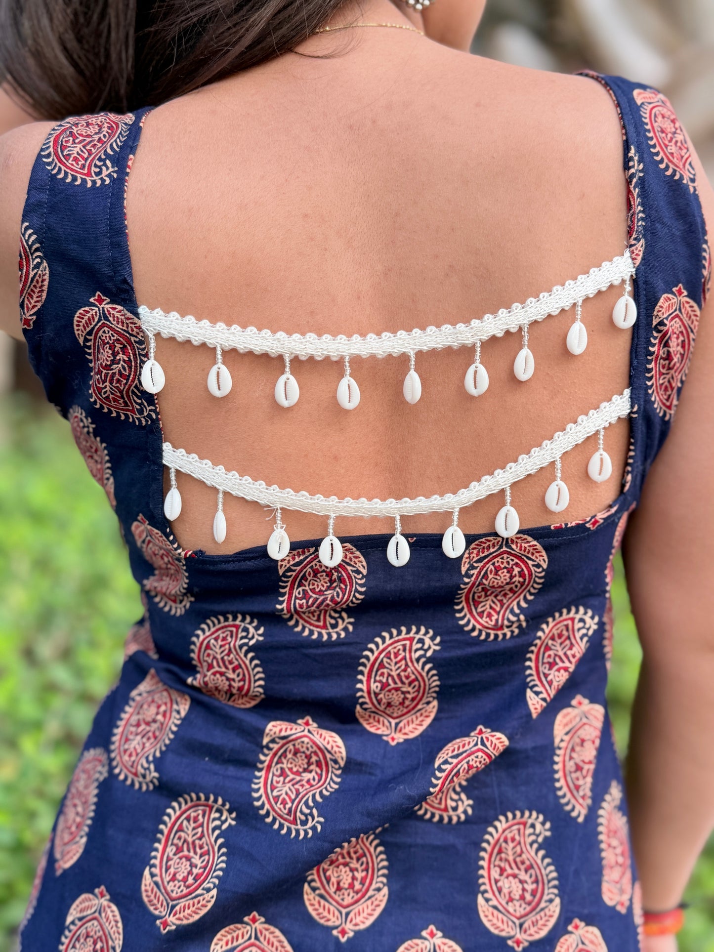 Ajrakh Short Kurti