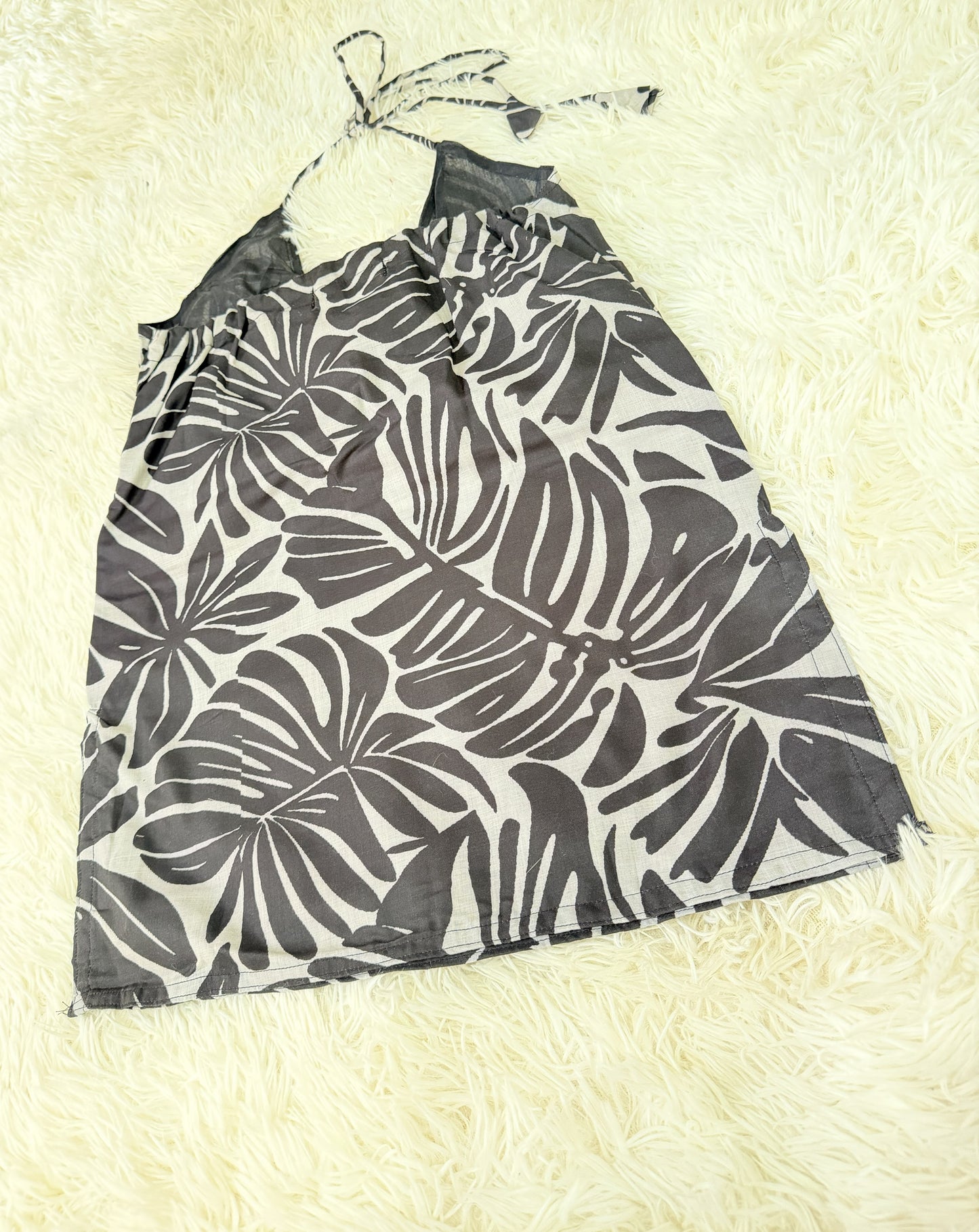 Black Halter Neck Kurti